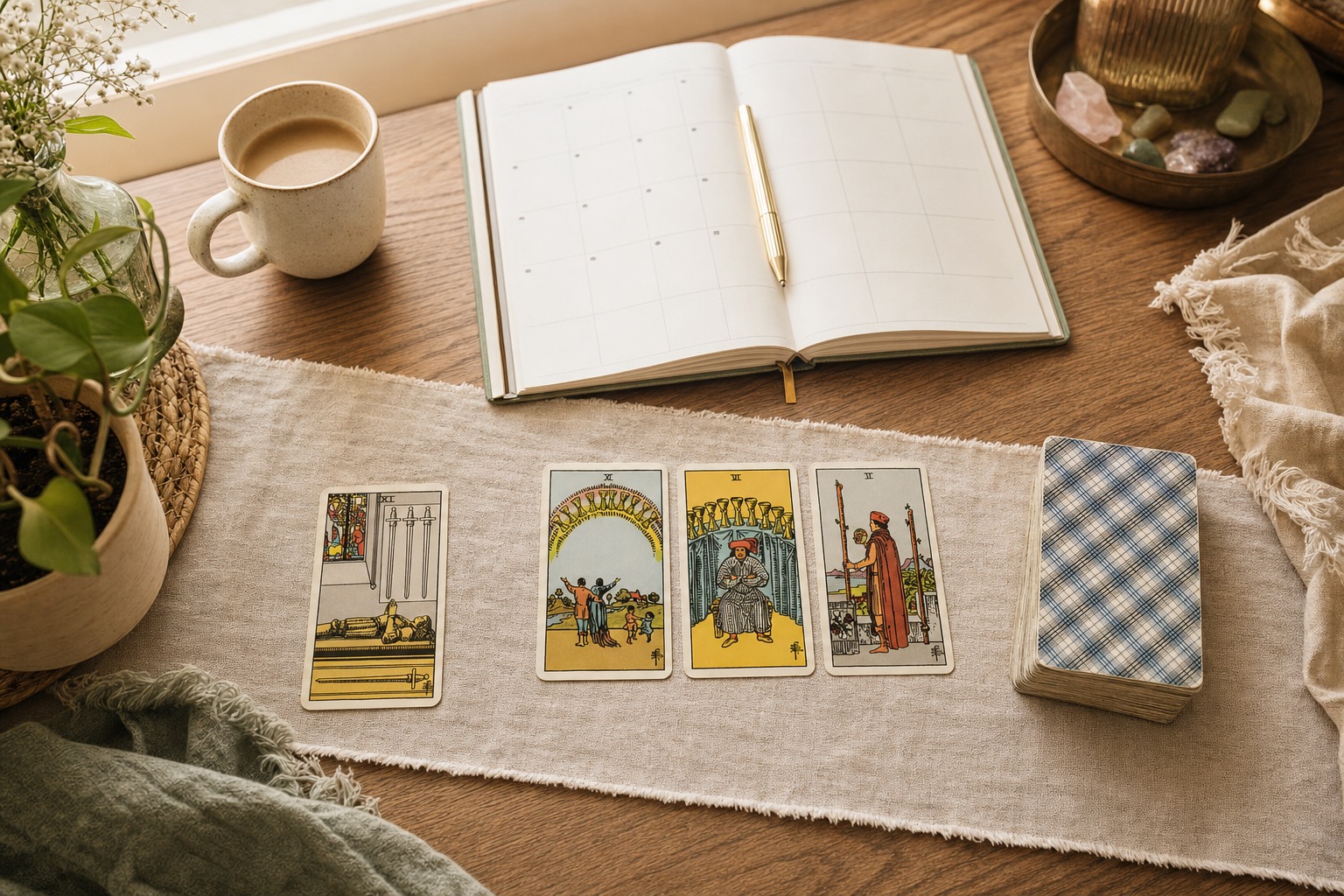 Hoe vaak moet je een tarotlegging doen? Dit is de juiste balans.