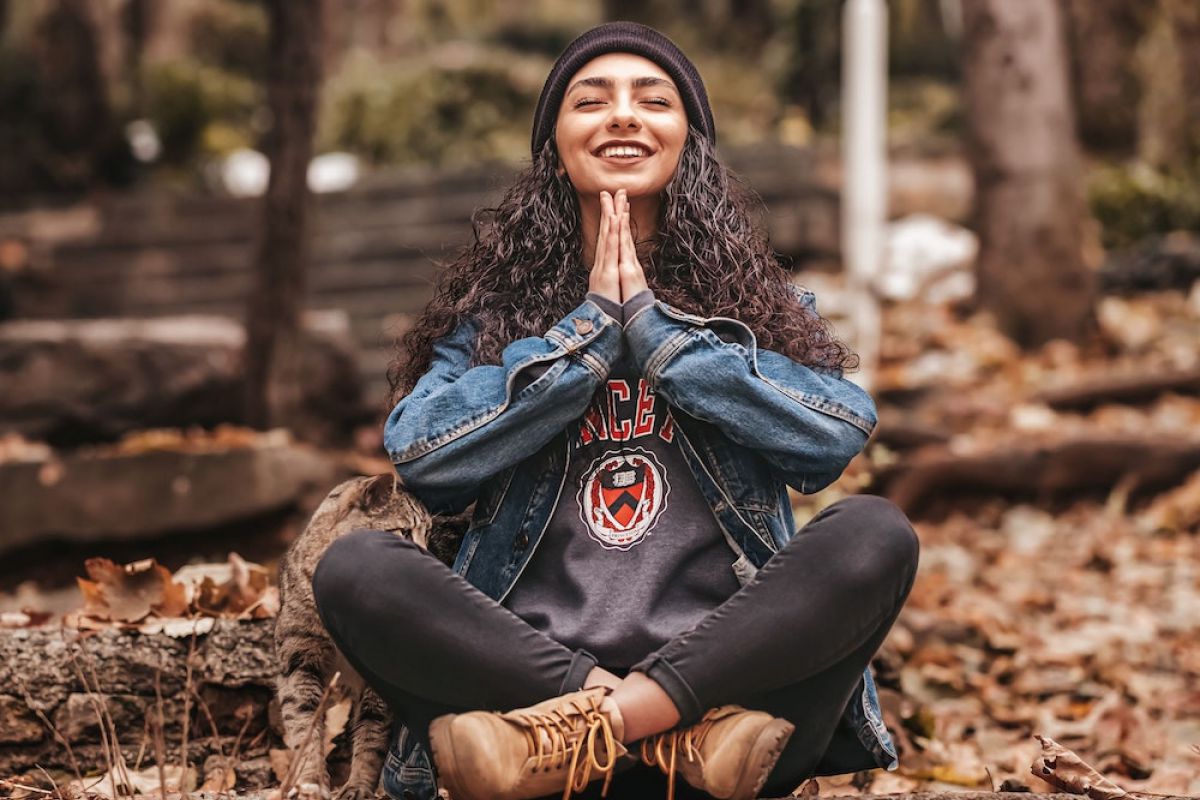 Laat het gewoon gebeuren. Sta volledig open voor wat er gebeurt.