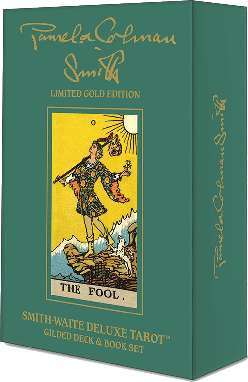 Smith-Waite Deluxe Tarot: Gilded Deck & Book Set