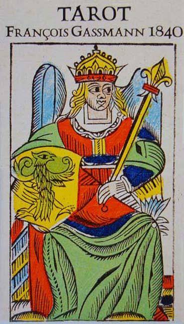 Tarot by Francios Gassmann  Geneva 1840, Switzerland
