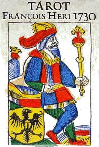TAROT by FRANÇOIS HERI  Solothurn 1730, Switzerland